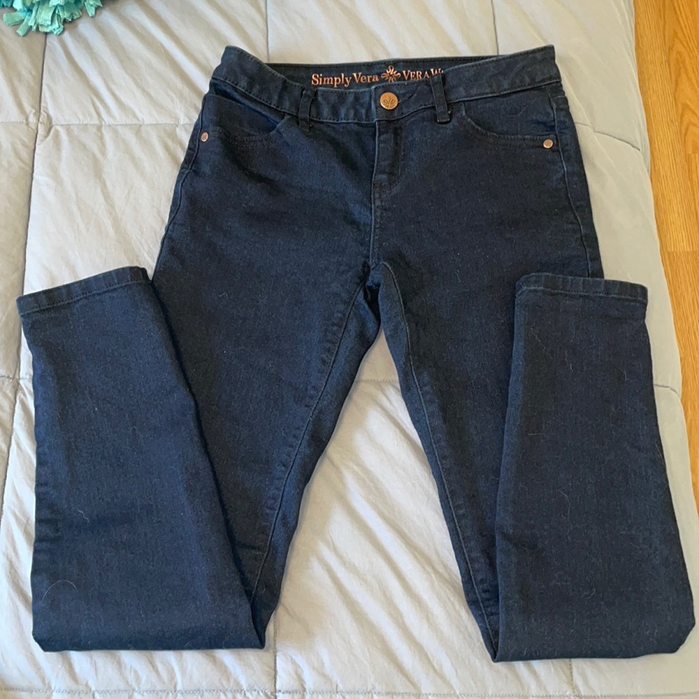 Vera wang skinny jeans